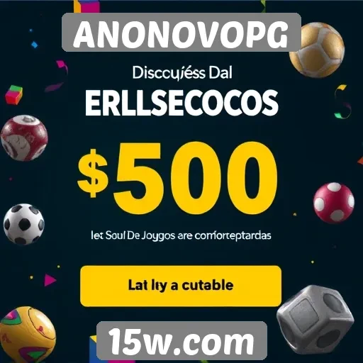 Plataforma ANONOVOPG oferece promoções exclusivas